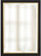 Stylecraft Black/Chrome Framed Beveled Mirror-0