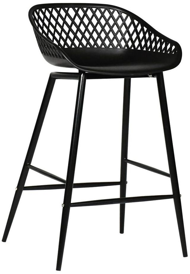 Moe's Home Collection Piazza Black Counter Stool-1