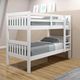 Donco Kids Austin Mission White Twin/Twin Bunkbed-1