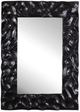 Uttermost® Malosi Matte Black Carved Mirror-0