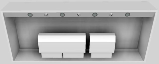 Vent-A-Hood® 60" White Wall Mounted Range Hood-3