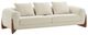 VIG Furniture Modrest Fleury Cream Sofa-0