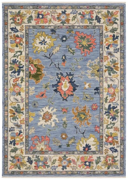 Oriental Weavers™ Lucca 5'x8' Style 8 Area Rug-0