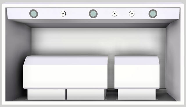 Vent-A-Hood® 48" White Wall Hood-1