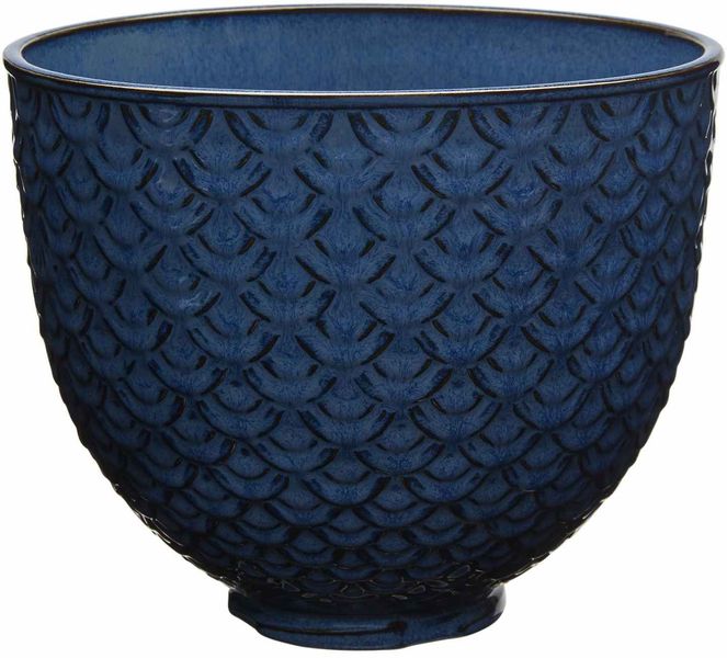 KitchenAid® 5 Quart Blue Mermaid Lace Ceramic Bowl | Best Appliance & Kitchens | Rutland, VT