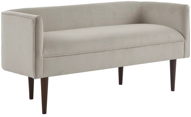 Olliix by Madison Park Cream Farrah Accent Bench -1