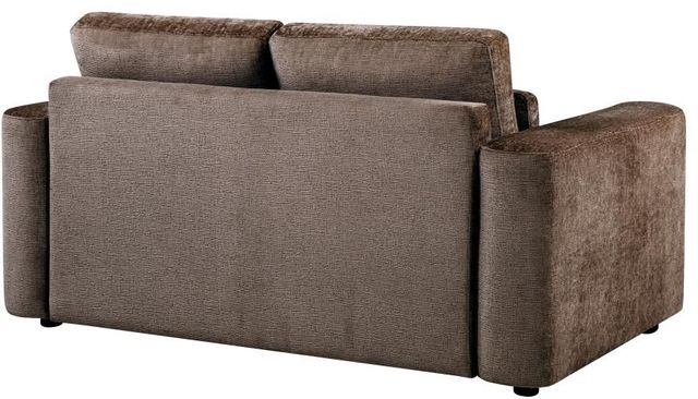 Coaster® Amador Chocolate Upholstered Track Arm Loveseat -4