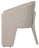 Four Hands Fae Stinson White/Vintage White Rope Outdoor Dining Chair-2