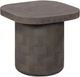 TOV Furniture Suraya Dark Umber Concrete Indoor/Outdoor Side Table-0