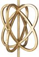 Surya Bellamy Gold/Marble Table Lamp-4