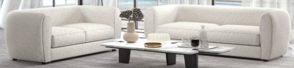 Furniture of America® Verdal Off-White Loveseat-2
