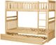 Homelegance® Bartly Natural Pine Youth Twin/Twin Bunk Bed with Twin Trundle-4