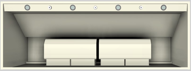 Vent-A-Hood® 66" Biscuit Wall Mounted Range Hood-2