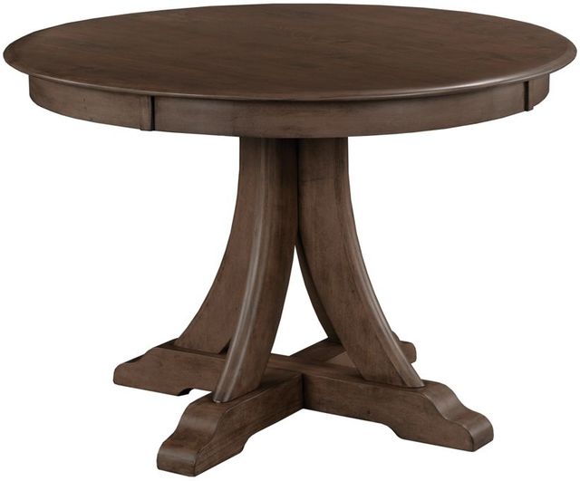 Kincaid® Kafe Mocha 44" Round Quad Dining Table-0