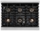 ZLINE Paramount 36" 5.2 cu. ft. Satin Stainless Steel Paramount Dual Fuel Range with 6 Burner DuoPro™ Cooktop and Electric Convection Oven-2