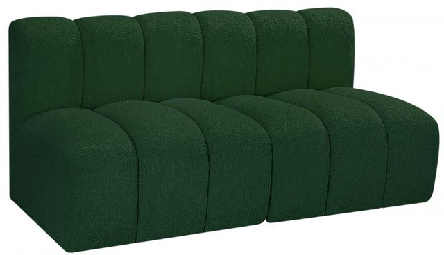 Meridian Furniture Arc 2-Piece Green Sectional-0