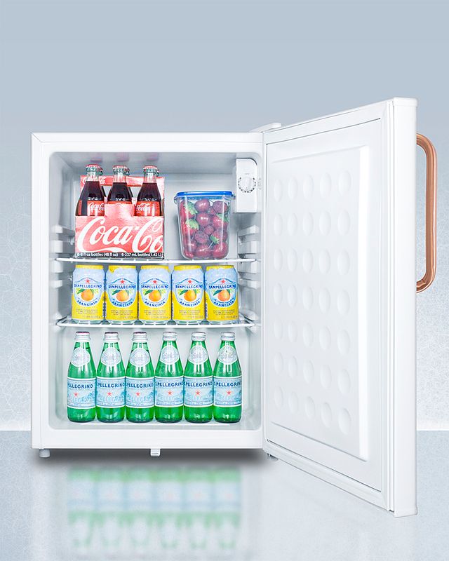 Accucold® by Summit® 19" 2.4 Cu. Ft. White Compact Refrigerator-3