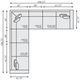 Bernhardt Barnes Bernhardt Living 5-Piece White L-Shape Sectional-4