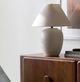 Surya Bastille Glazed White Table Lamp-5