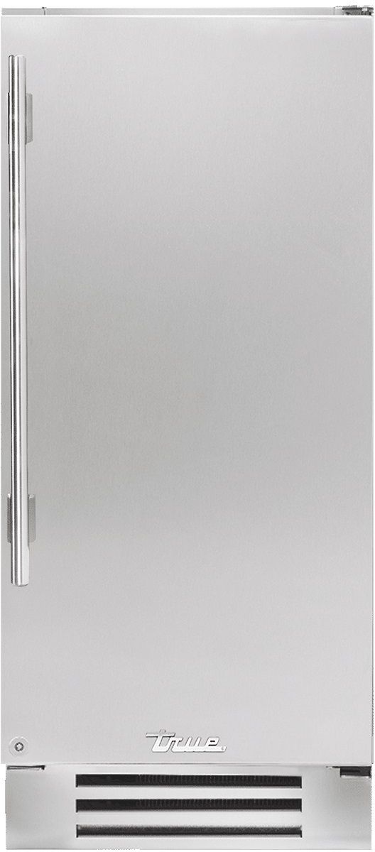True® 15" 3.1 Cu. Ft. Stainless Steel Under Counter Refrigerator-0