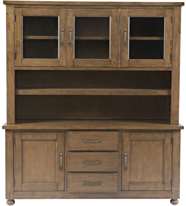 Jofran Inc. Winchester 2-Piece Harvest Hutch and Buffet Set-1