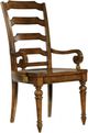Hooker® Furniture Tynecastle Warm Chestnut Dining Arm Chair-0