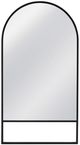 Bassett Mirror Kai Matte Black Floor Mirror-0