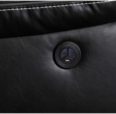Milton Greens Stars Black PU Power Recliner Chair-1