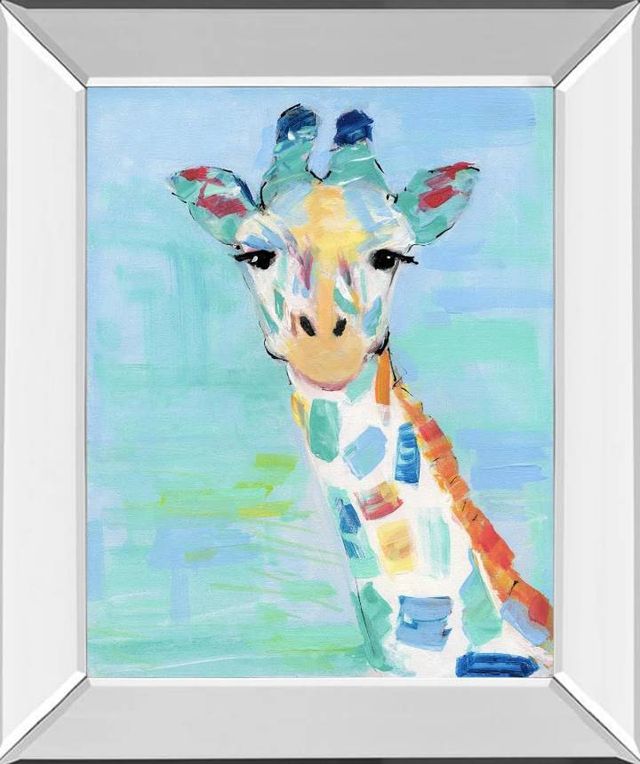 Classy Art Cool Giraffe by Sally Swatland Wall Art-0