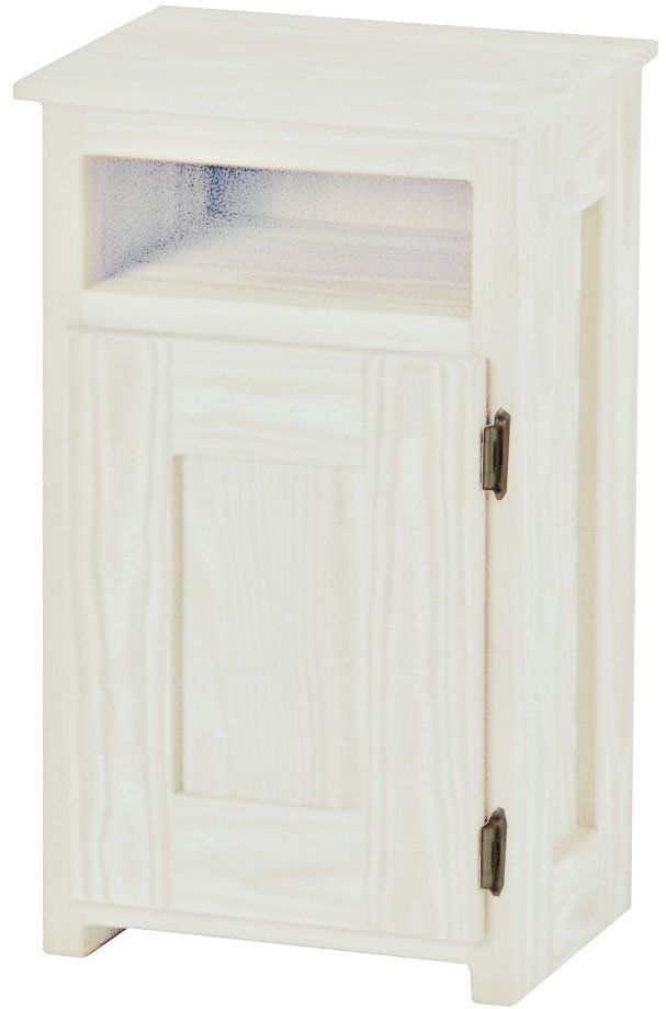 Crate Designs™ Furniture Cloud Right Side Hinge Door Petite Nightstand-0