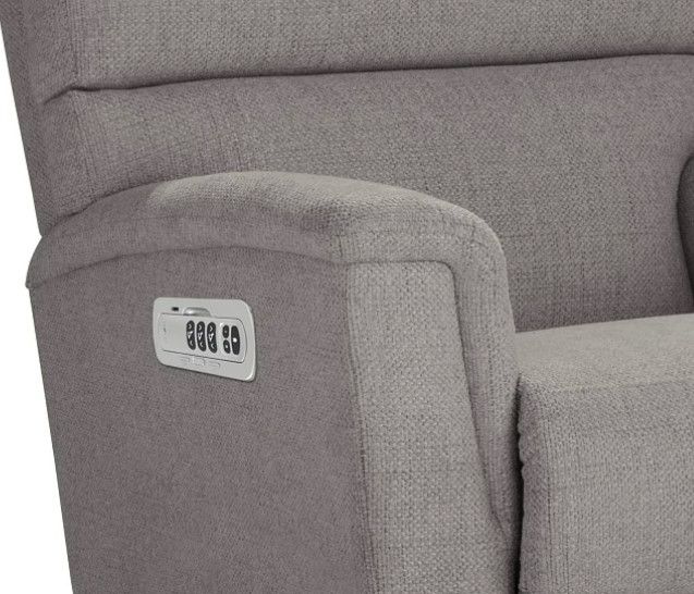 La-Z-Boy® Ava Oyster Power Rocking Recliner with Headrest-1
