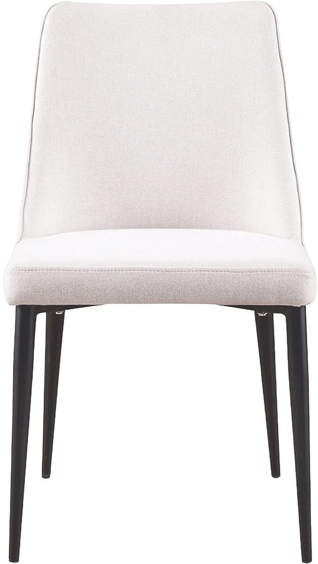 Moe's Home Collection Lula 2-Piece Oatmeal Dining Chair Set-1