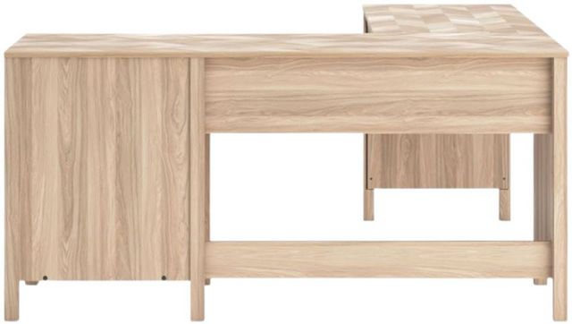 Signature Design by Ashley® Battelle Tan Office Desk with Return-3