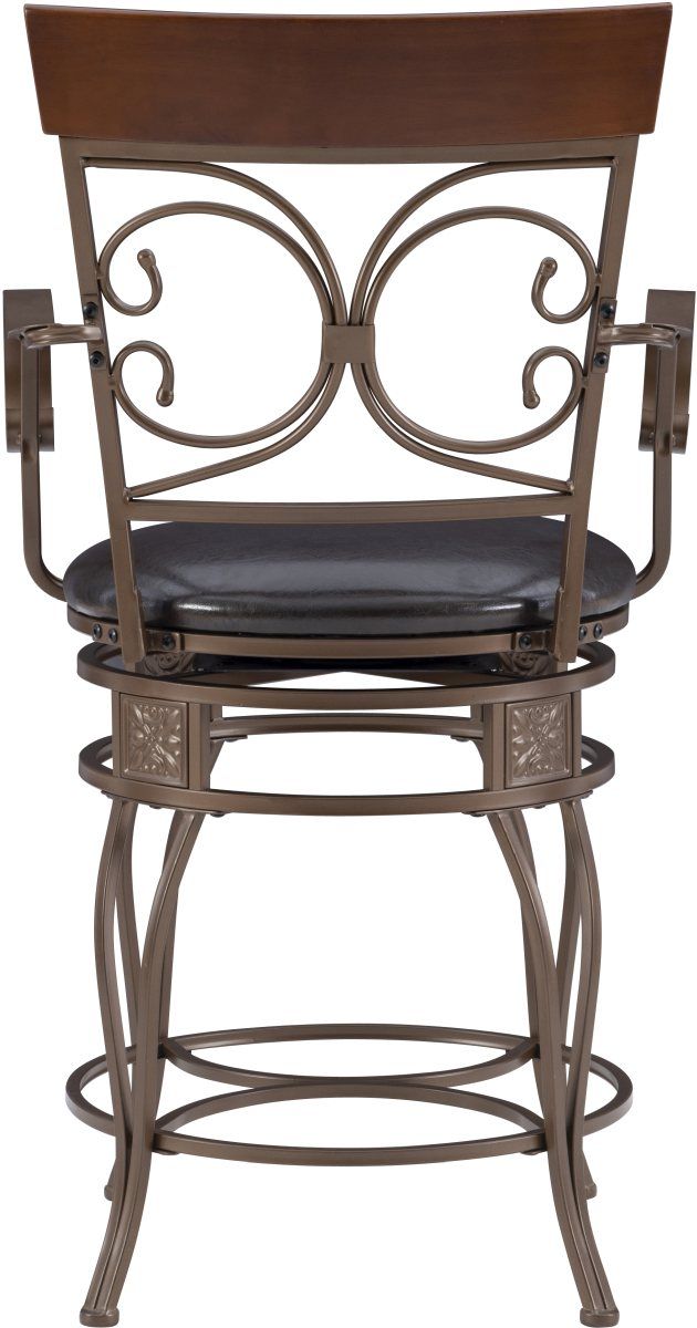 Powell® Bria Dark Bronze Big and Tall Counter Stool-4