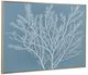 A & B Home Mahana Blue/White Coral Wall Art-0