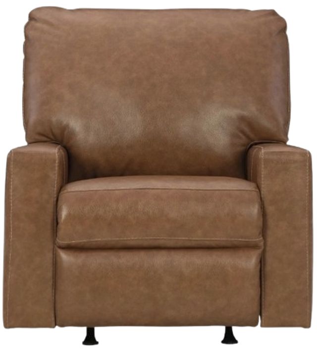 Signature Design by Ashley® Bolsena Caramel Manual Rocker Recliner-2