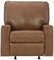 Signature Design by Ashley® Bolsena Caramel Manual Rocker Recliner-2