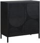Uttermost® Beswick Black Matte Cabinet-0