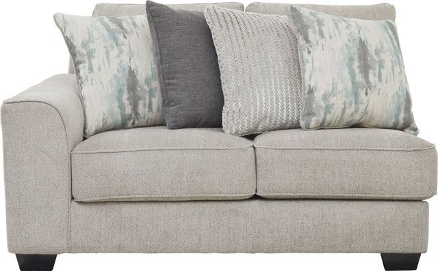 Benchcraft® Ardsley 3-Piece Pewter L-Shape Sectional Sofa-2