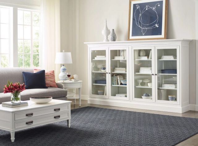 Hammary® Structures White Quad Mid Height Display-1
