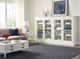 Hammary® Structures White Quad Mid Height Display-1