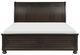 Homelegance® Begonia Grayish Brown Queen Sleigh Bed-2