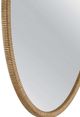 Basset Mirror Miles Brass/Gold Wall Mirror-4