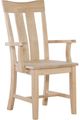 John Thomas Furniture® Customizable Select Ava Dining Arm Chair-0
