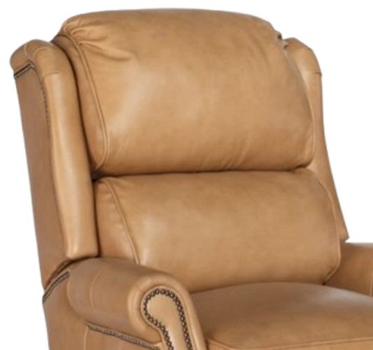 Bradington-Young Alta Taupe High Leg Manual Recliner-1