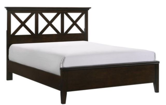 Bernards Nova II 3-Piece Cherry Queen X Full Bedroom Set-1