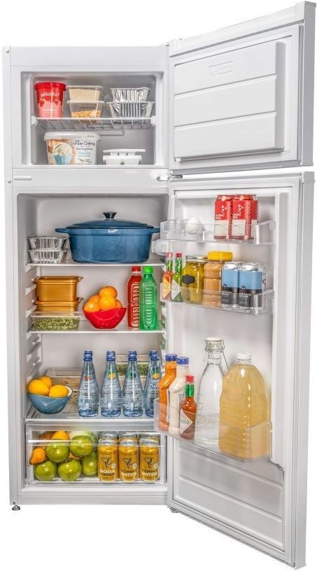 Danby® 7.4 Cu. Ft. White Counter Depth Top Mount Refrigerator-3