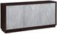 ACME Furniture Geranio Metallic Silver/Walnut Console Cabinet-0
