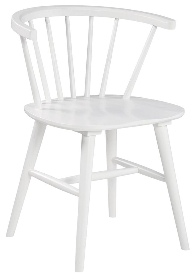 Signature Design by Ashley® Grannen 3-Piece Natural/White Dining Table Set-2