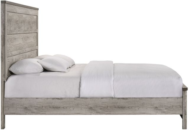 Elements International Millers Cove Gray King Panel Bed-2
